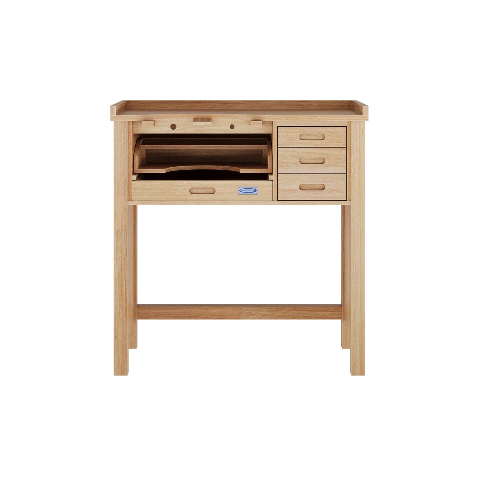 Classic Jewelers Work Bench, Premium Grade, Hardwood