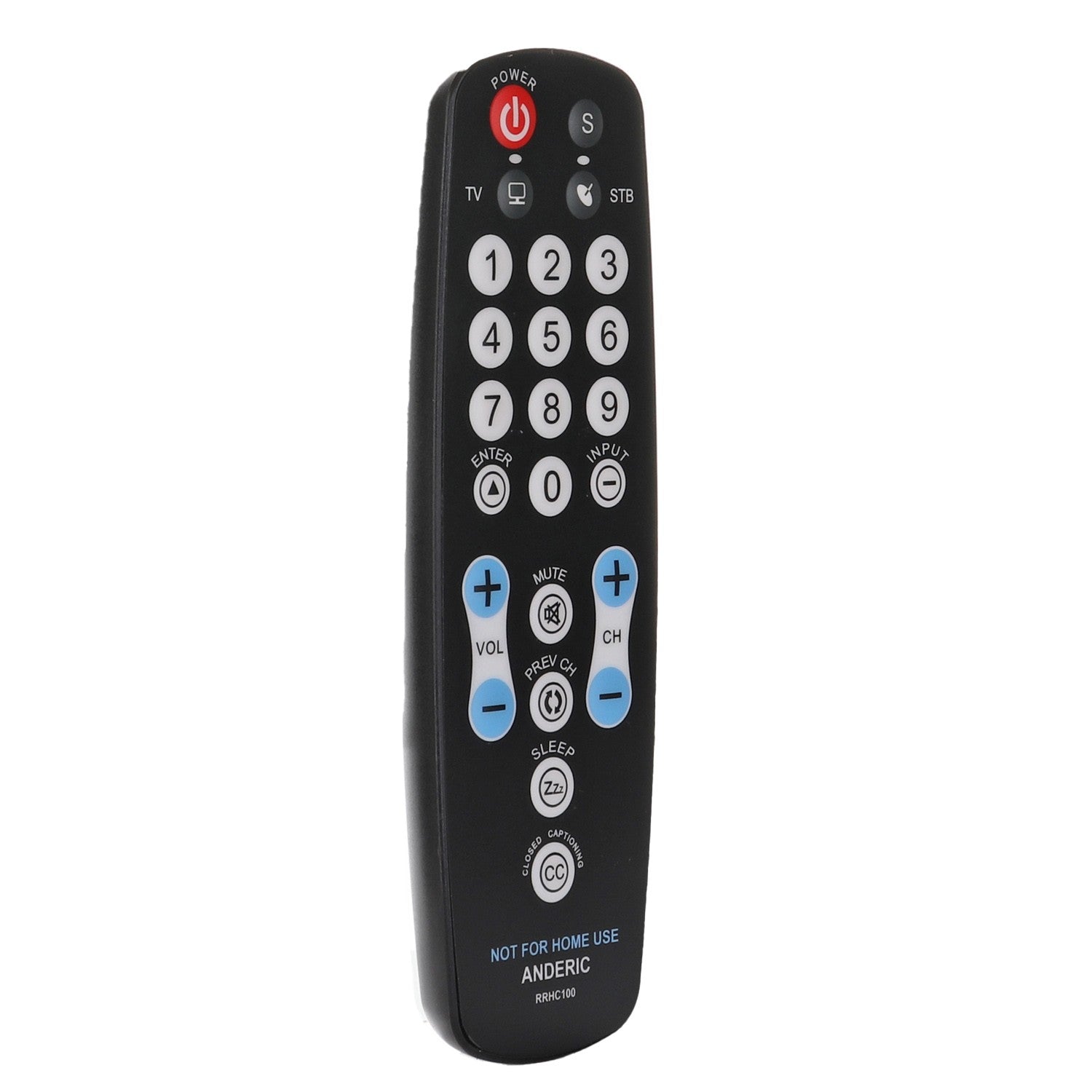 Anderic Substitute for RCA RCRHM02BR 2-Device Universal Remote Control [RRHC100]
