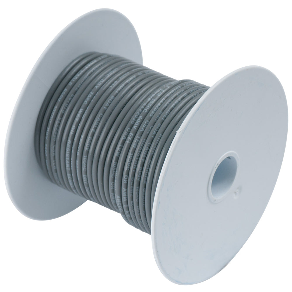 Ancor Grey 18 Awg Tinned Copper Wire - 250',WBHDWB000NUXCOI