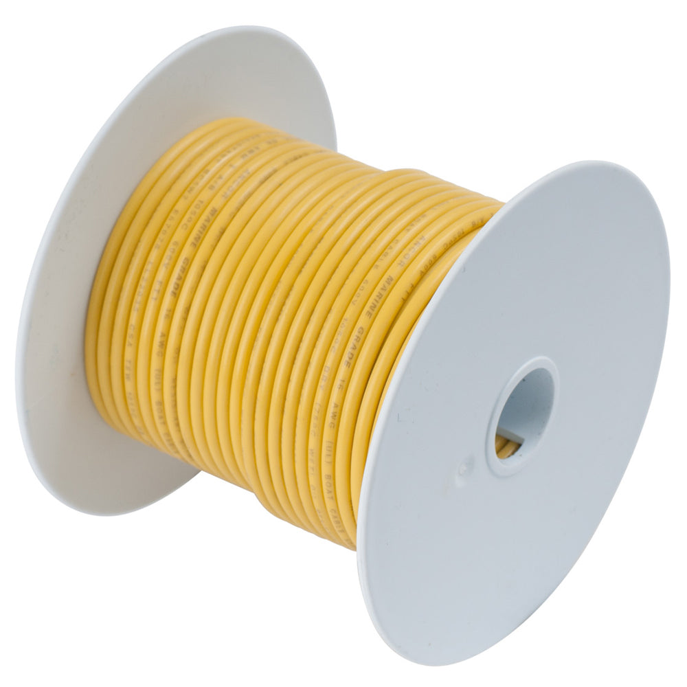 Ancor Yellow 18 Awg Tinned Copper Wire - 100',WBHDWA001345144