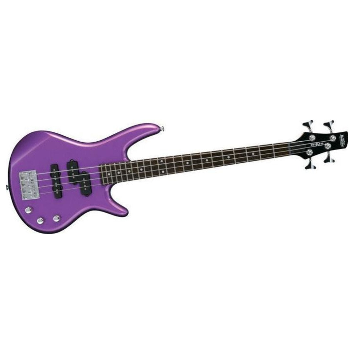 Ibanez Gsrm20 Mpl Metallic Purple Mikro Compact 4 String Electric Bass Guitar