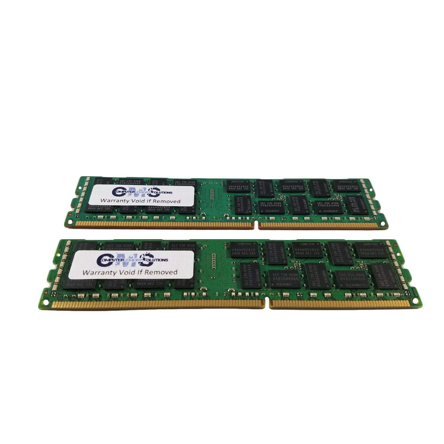 Cms 8Gb (2X4Gb) Ddr3 10600 1333Mhz Ecc Registered Dimm Memory Ram Compatible With Pc3 10600R Ecc Registered Ddr3 1333 2Rx4 Dimm