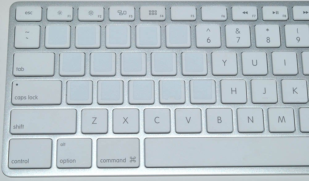 Online Welcome Blank Keyboard Stickers Non Transparent White Background