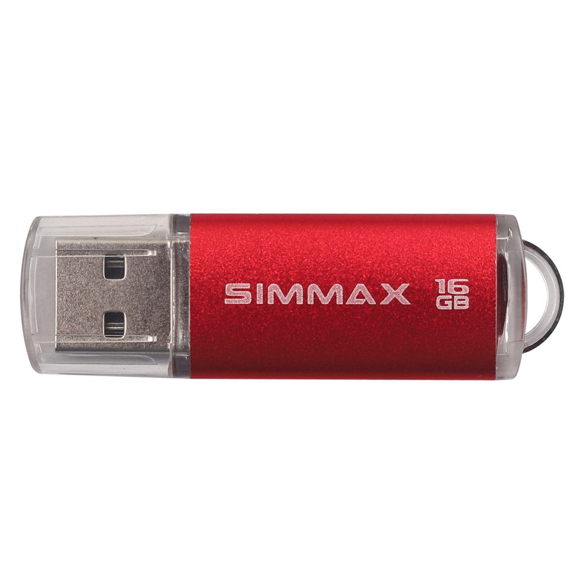 Simmax Usb Flash Drives 2 Pack 16Gb Usb 2.0 Flash Drive Memory Stick Thumb Drive Pen Drive With Led Indicator (Red Purple)