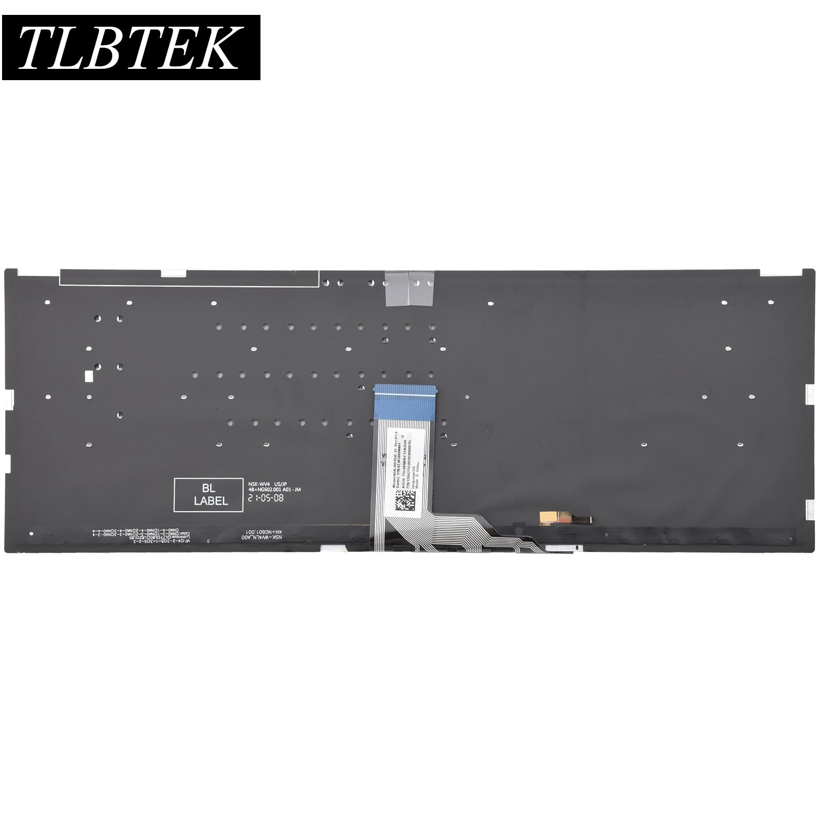 Tlbtek Backlight Laptop Keyboard Replacement Compatible With Asus Vivobook 15 F512 F512Da F512Ja F512Fa F512Ua, Vivobook X512 X5