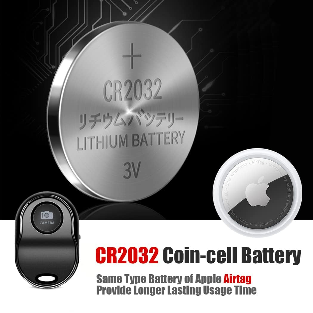 [Upgraded] Bluetooth 5.0 Remote Shutter For Iphone & Android Camera Wireless Remote Control Selfie Button For Ipad Ipod Tablet,