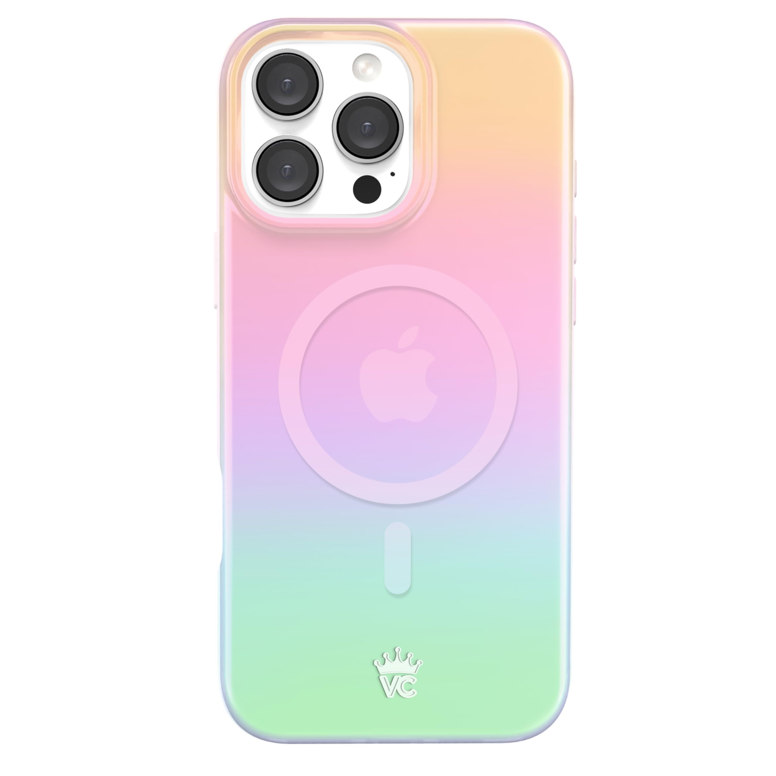 VELVET CAVIAR for iPhone 16 Pro Max Case - Compatible with MagSafe [10ft Drop Tested] - Iridescent White Opal