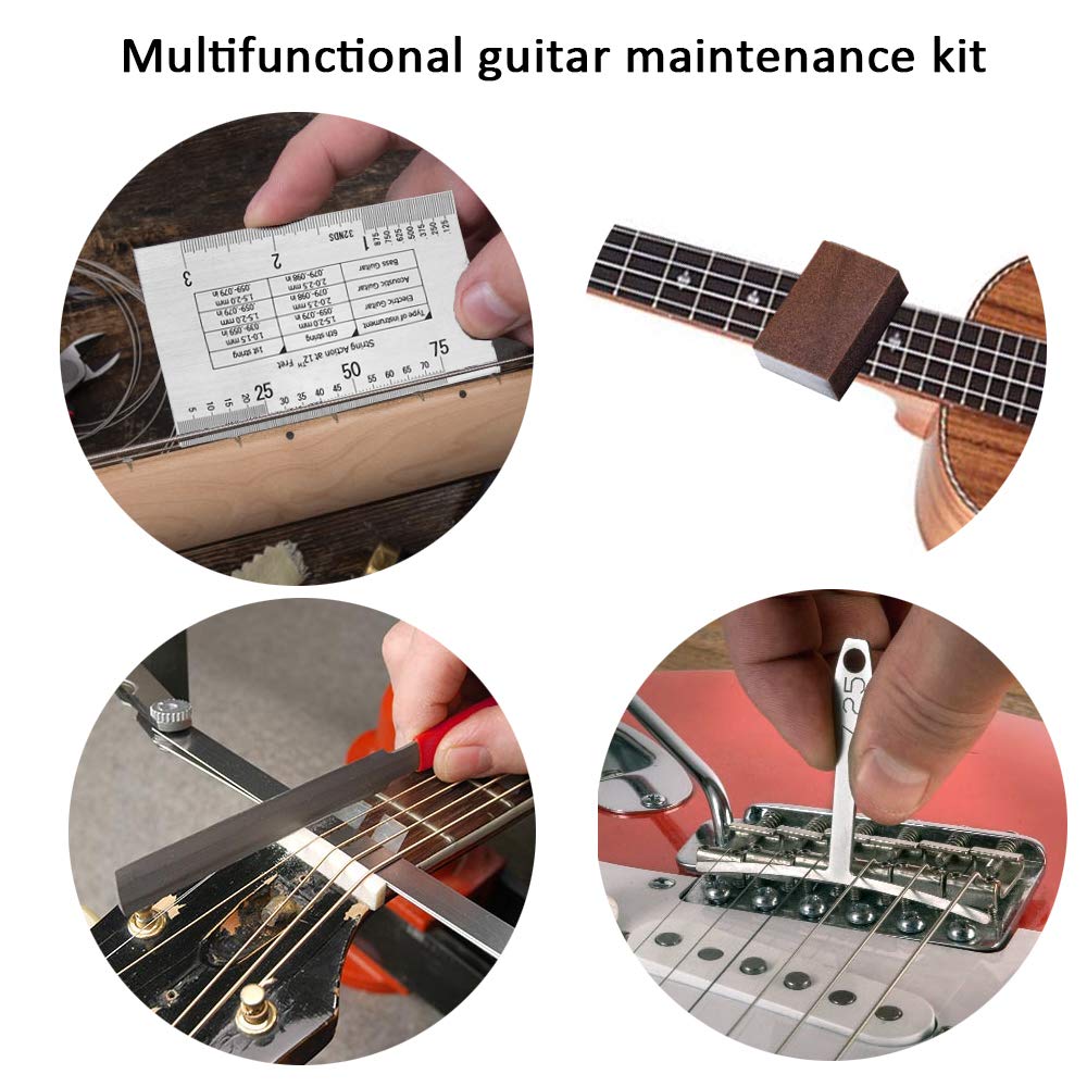 72Pcs Guitar Tool Kit