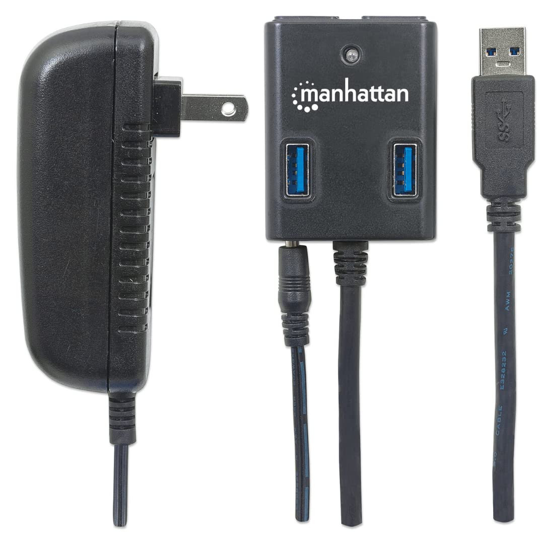 Manhattan Superspeed       Usb 3.0 Hub (4 Ports) 162302