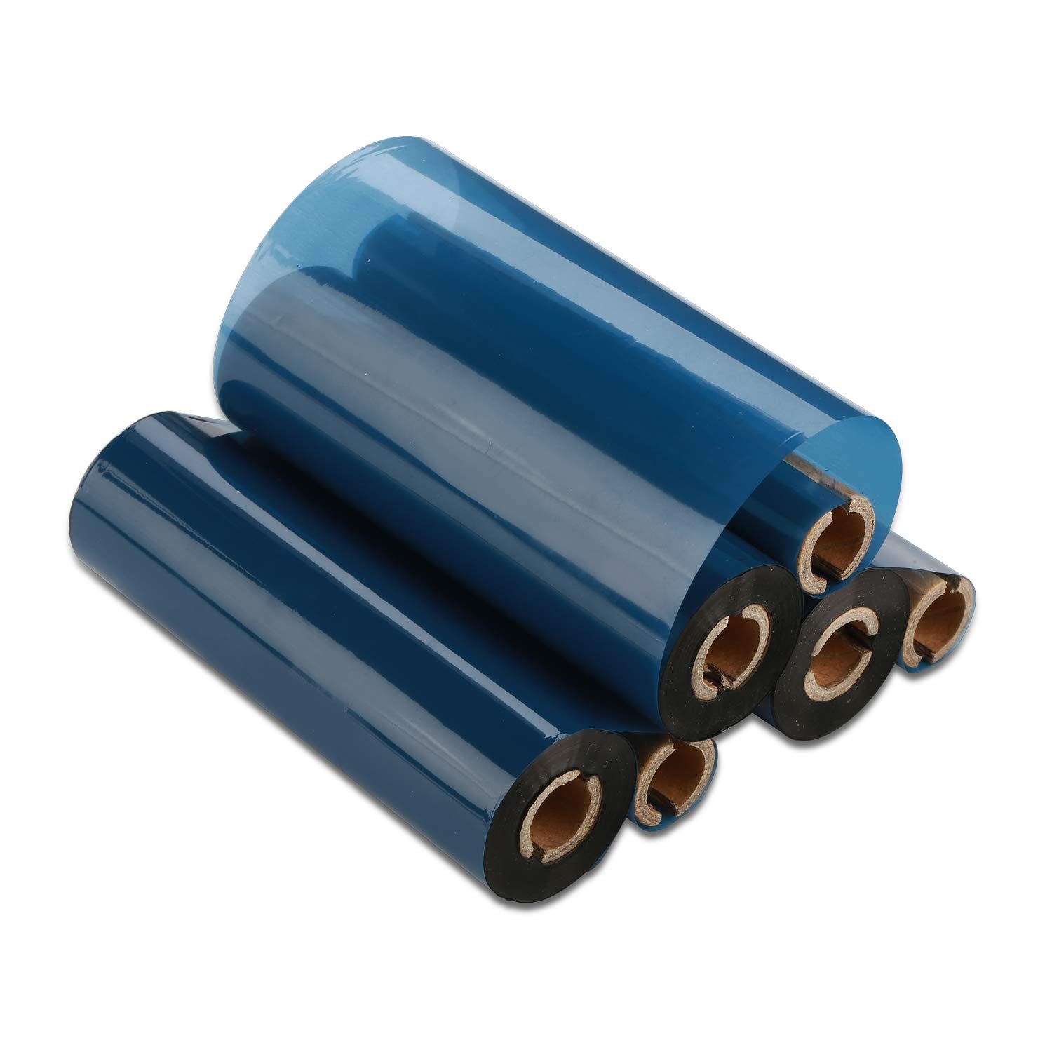 Cyttr 4.33'' X 244' Thermal Transfer Ribbon   1 Roll. Resin Thermal Transfer Ribbon 1/2 Inch Core Ink Out For Zebra Eltron Datam