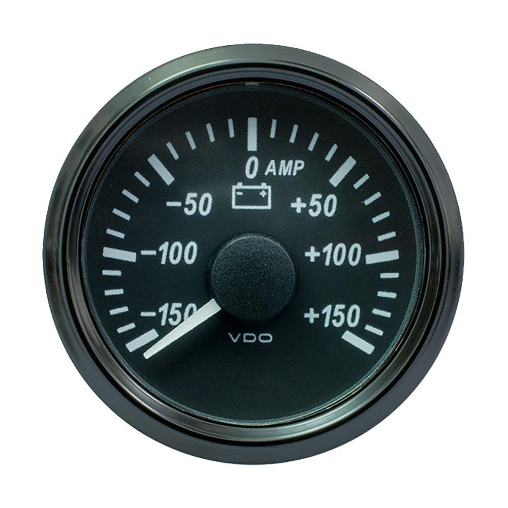 Vdo Singleviu 52Mm (2-1/16'') Ammeter - 150 Amp,WBHDWB08M1WSKYR