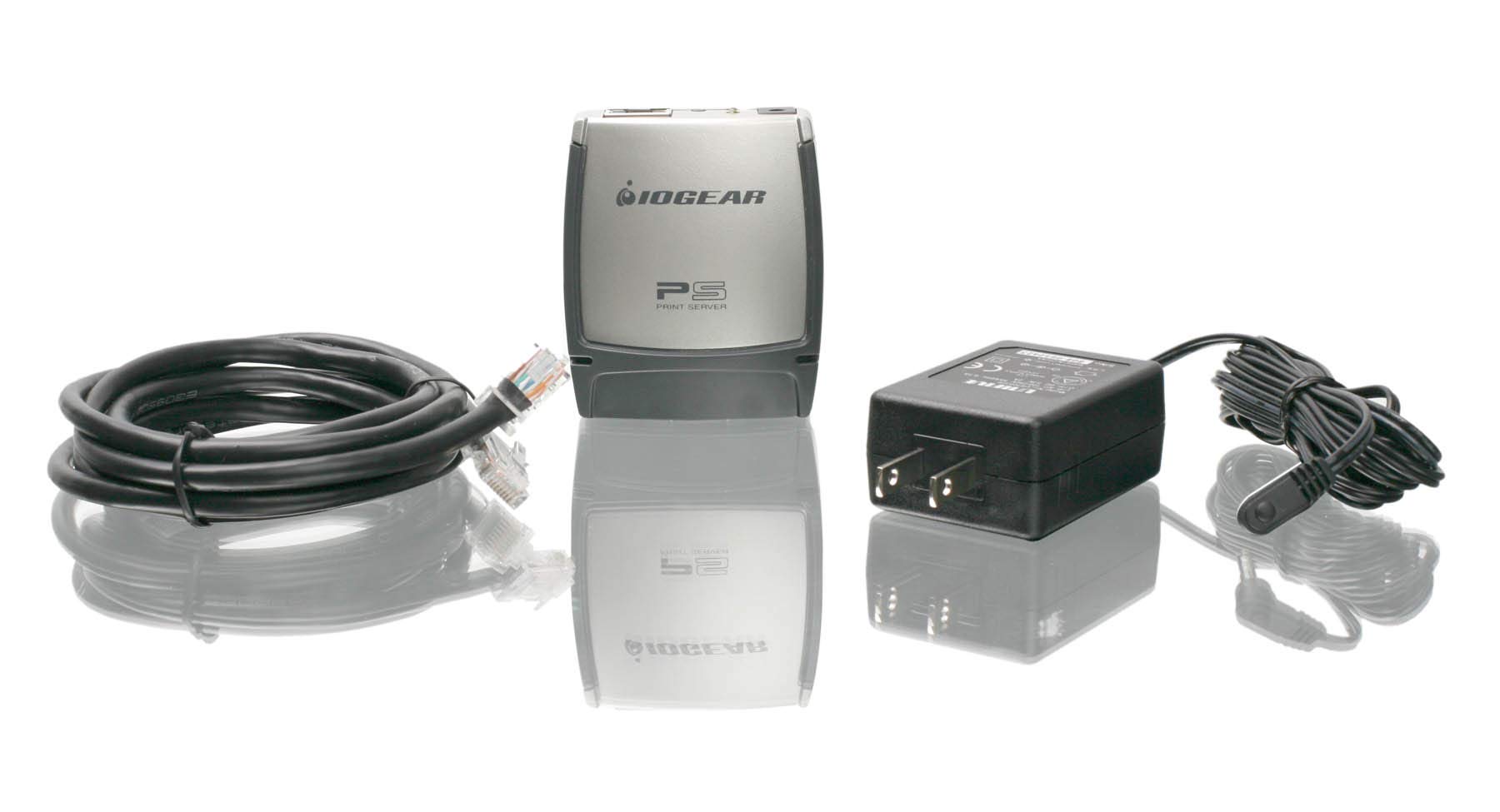 Iogear 1 Port Usb 2.0 Print Server, Gpsu21