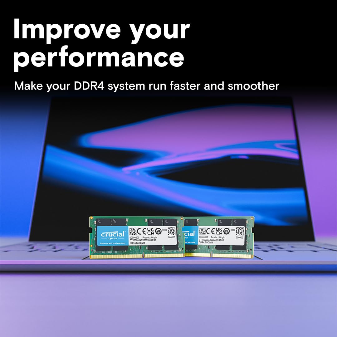 Crucial 8Gb Single Ddr4 2400 Mt/S (Pc4 19200) Sr X8 Sodimm 260 Pin Memory   Ct8G4Sfs824A