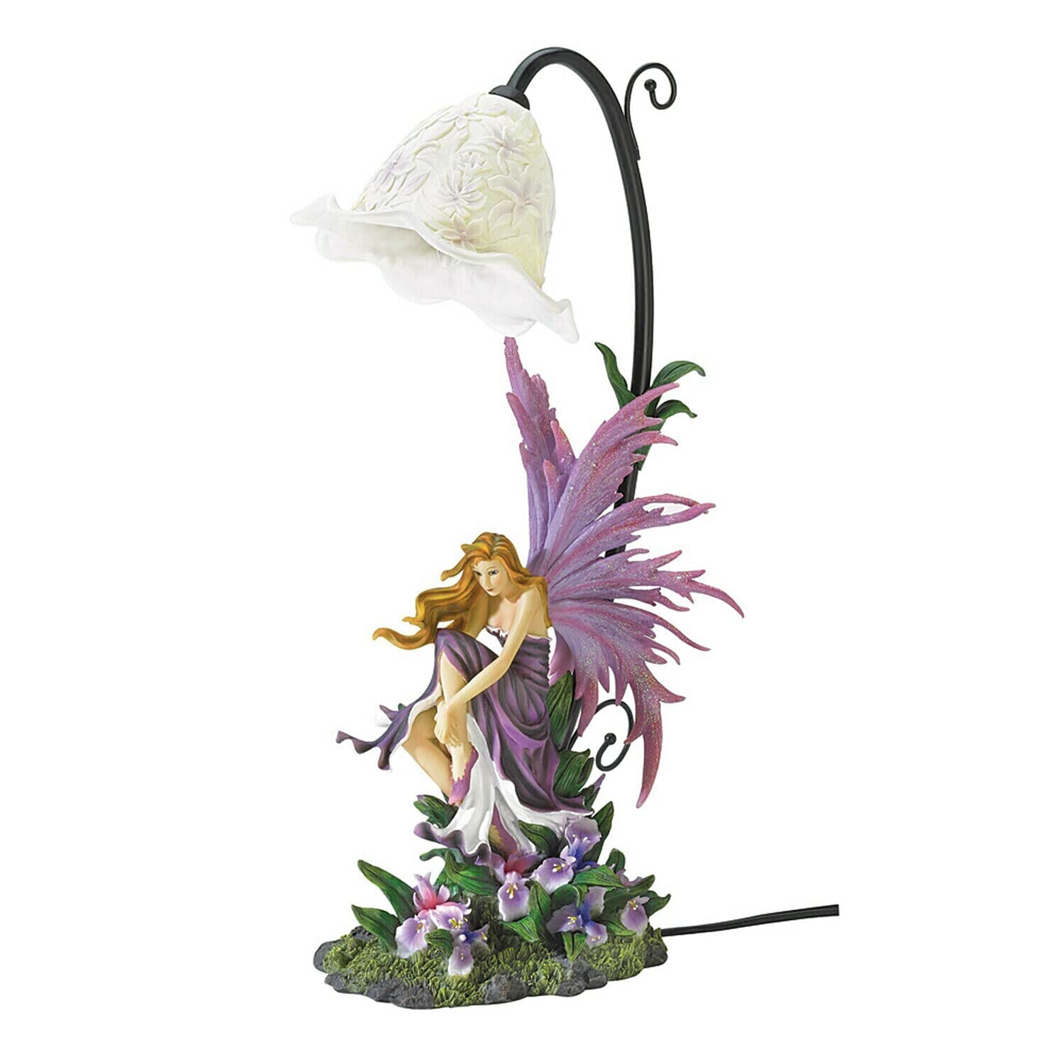 Smart Living Company SS-EG-38832 Orchid Fairy Table Lamp, 17.38, Multicolor