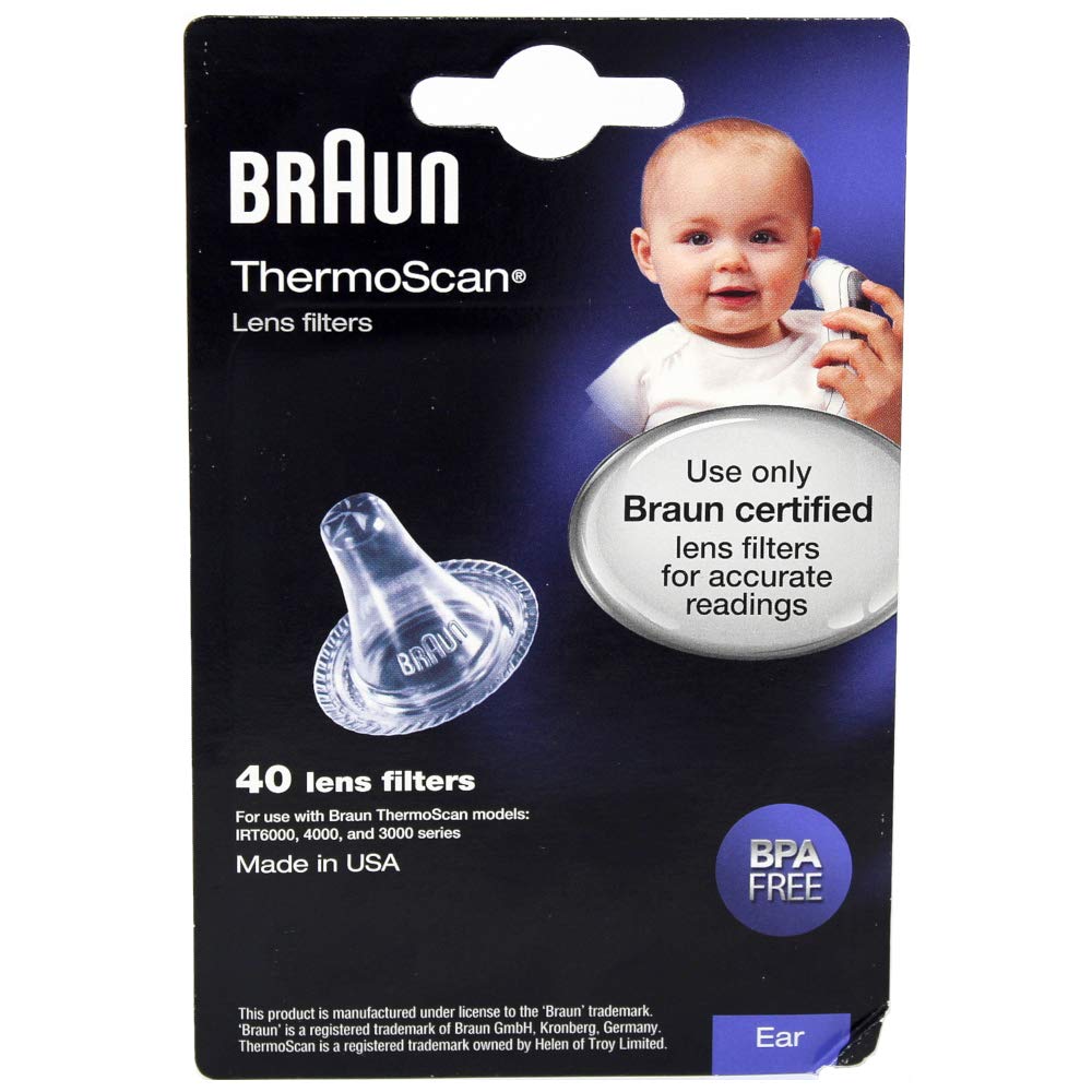 Braun Thermoscan Lf40 Lens Filters, 40 Each (Value Pack Of 3)3