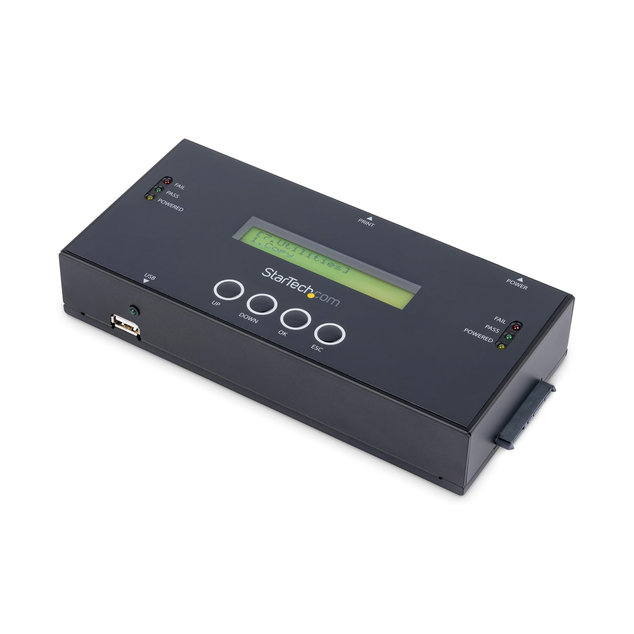 1:1 Standalone Hard Drive Duplicator And Eraser For 2.5In / 3.5In Sata & Sas Drives   Hdd/Ssd Cloner & Eraser For Sata/Sas