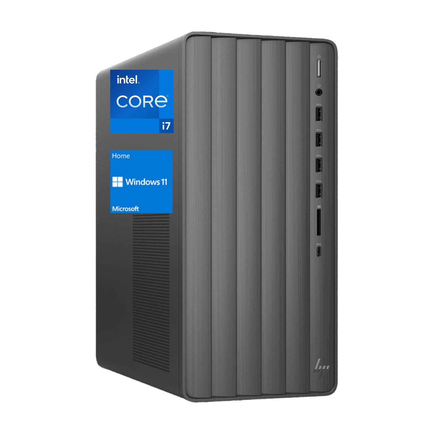 Hp Envy Desktop, Intel Core I7-13700, 16Gb Ram, 1Tb Ssd, Sd Card Reader, Hdmi, Vga, Rj45, Wired Keyboard & Mouse, Wi-Fi 6, Windo