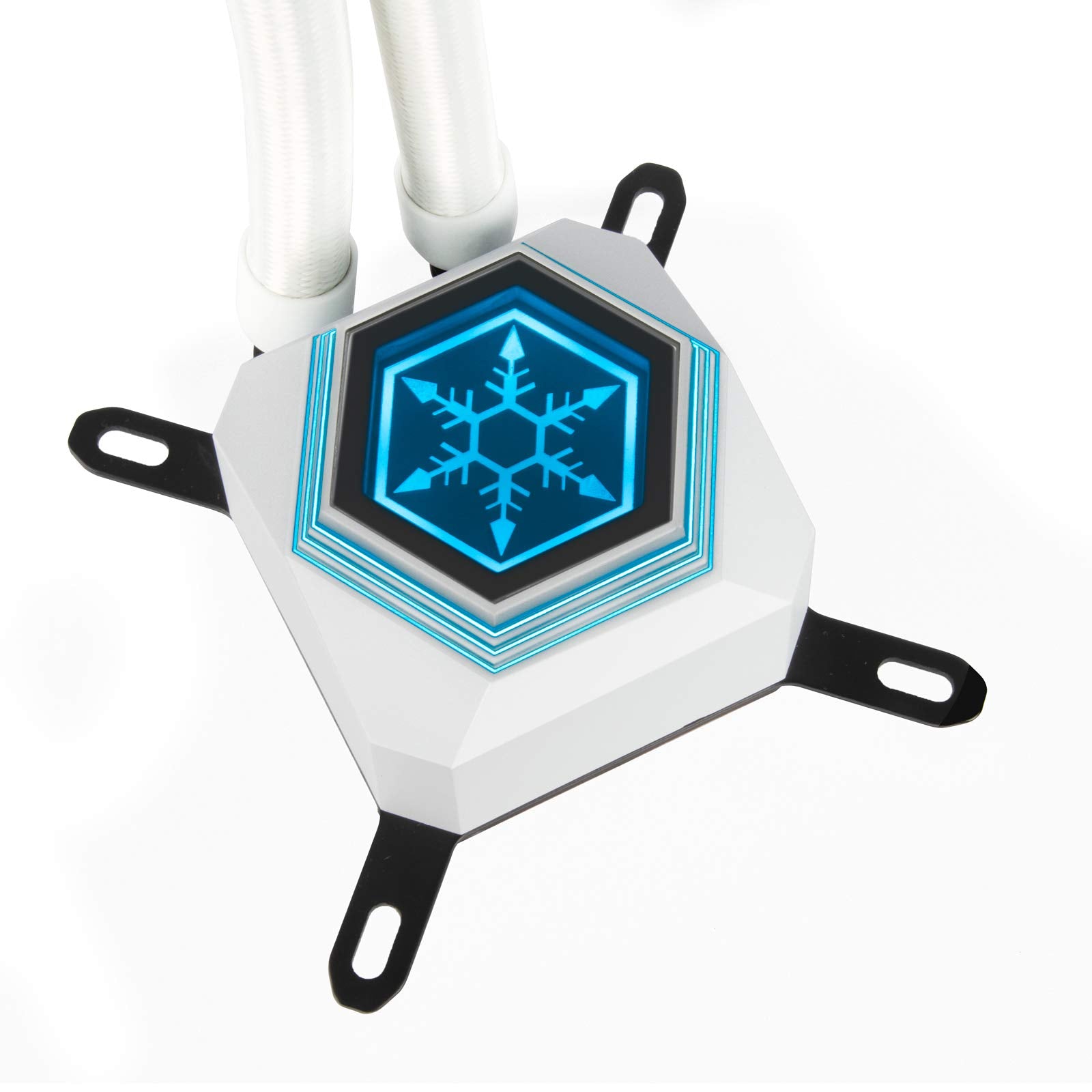 Aio Cpu Liquid Cooling/White/Argb/Triple 120Mm Pwm Fan/Mct Pump/Support Intel Lga 1700