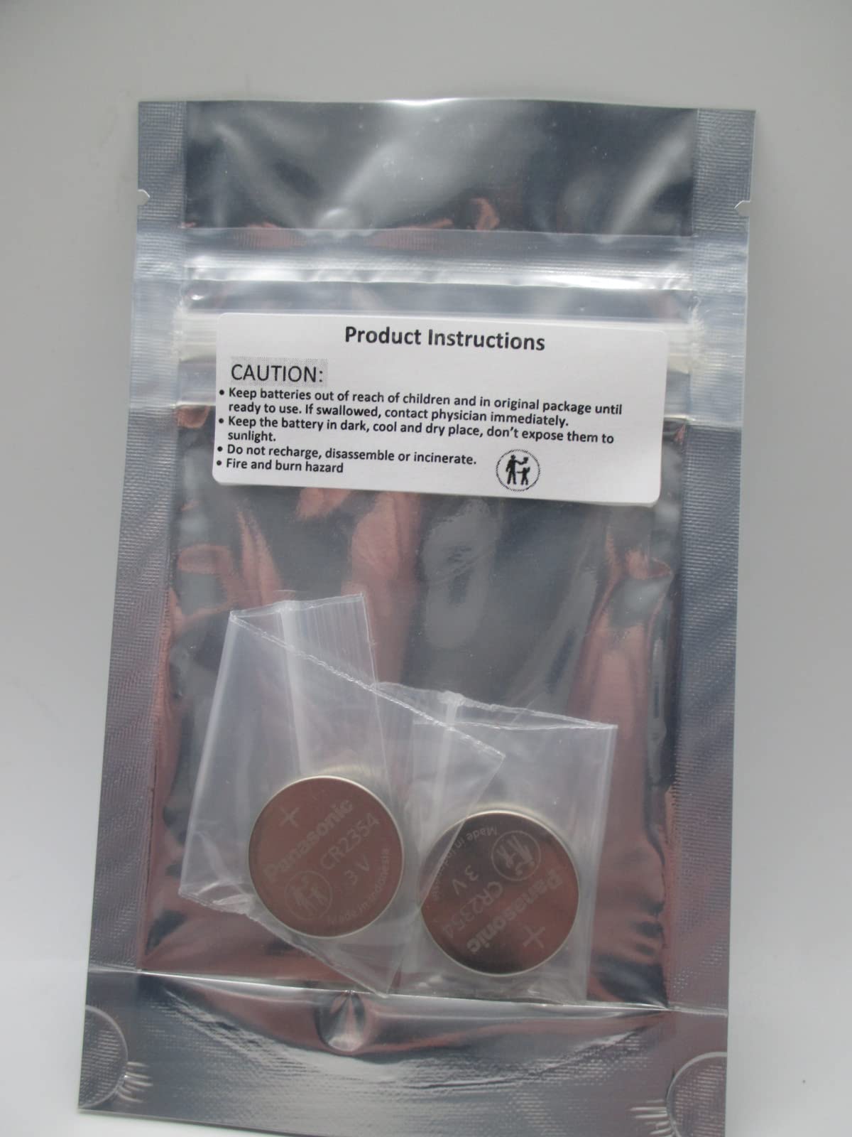 [Pack Of 2] Panasonic Cr2354 3V Lithium Cell Blister Packaging Battery