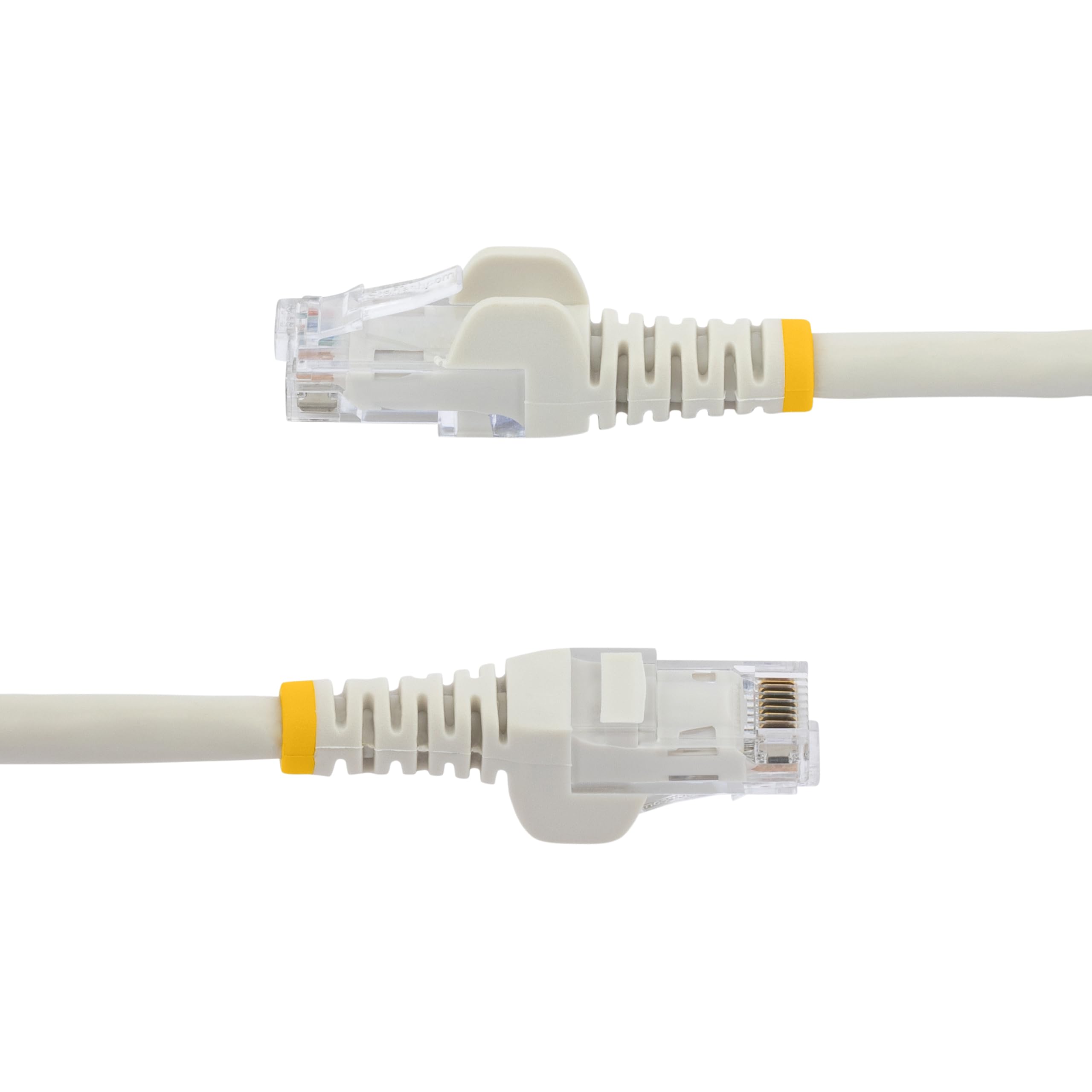 Startech.Com 15Ft Cat6 Ethernet Cable   White Cat 6 Gigabit Ethernet Wire  650Mhz 100W Poe Rj45 Utp Network/Patch Cord Snagless