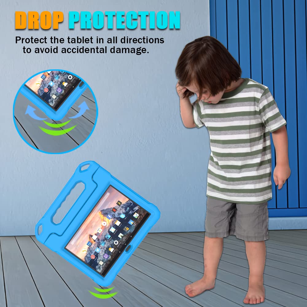 Fire Hd 10 & Fire Hd 10 Plus Tablet Case For Kids (13Th/11Th Generation, 2023/2021 Release), Dj&Rppq Lightweight Shockproof Case