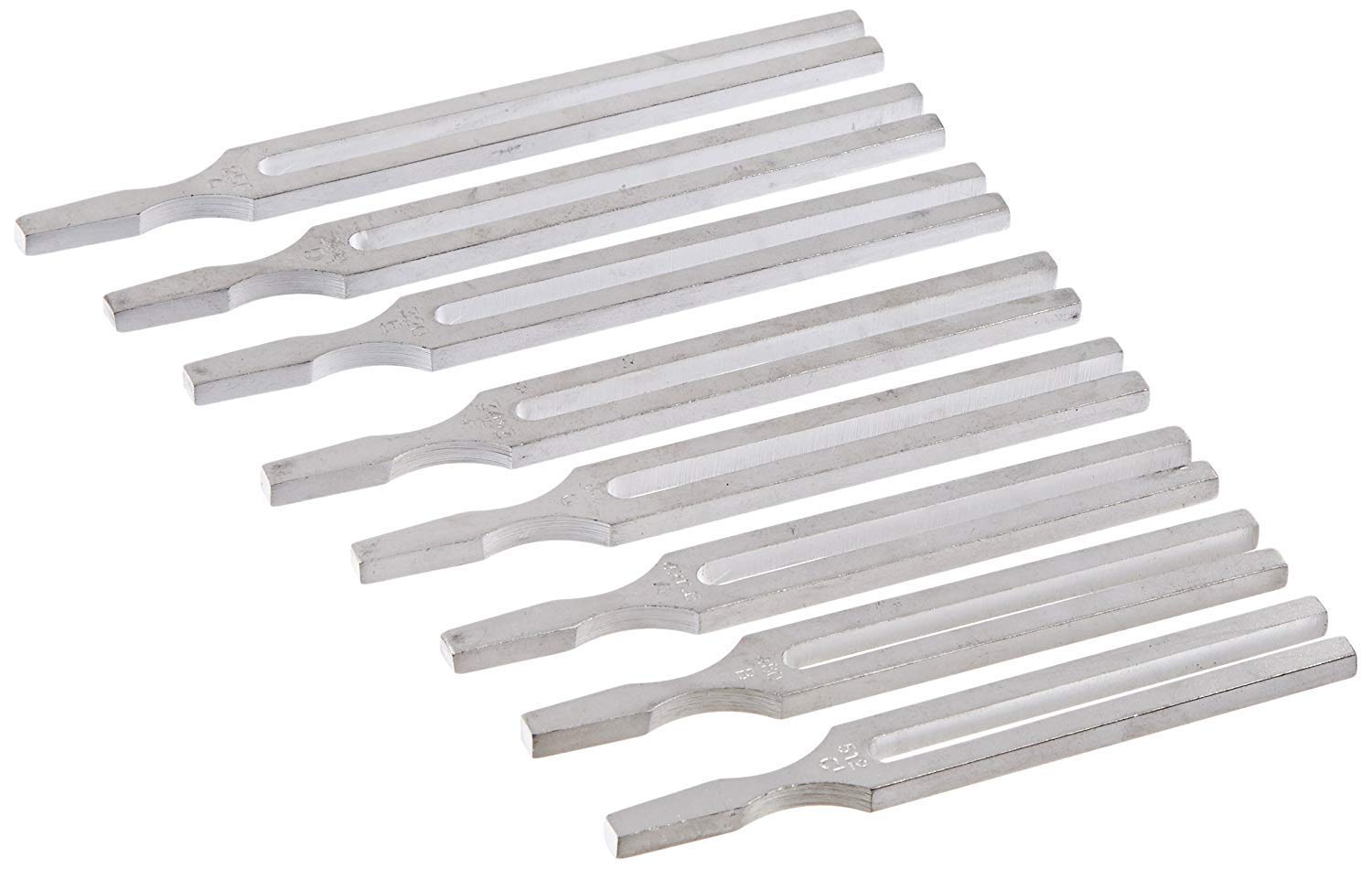 Hand2Mind United Scientific Octave Tuning Forks, Set Of 8