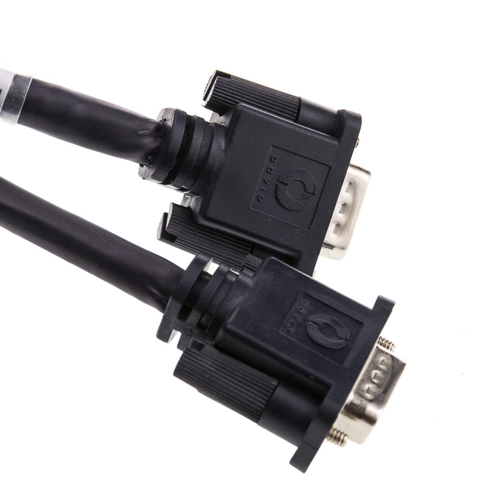 Cablewholesale Vga To Vga Cable Svga Plenum Rated Cable, Hd15 Male Coaxial Computer Monitor Cable With Ferrites, Male To Male Sh