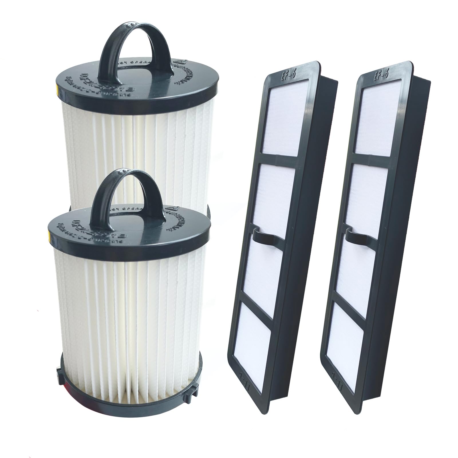 Lala Smill Replacement Upright Vacuum Hepa Filter Ef 6 And Dcf 21 Dust Cup Filter For Eureka Airspeed As1000, As1001, As1004A, A