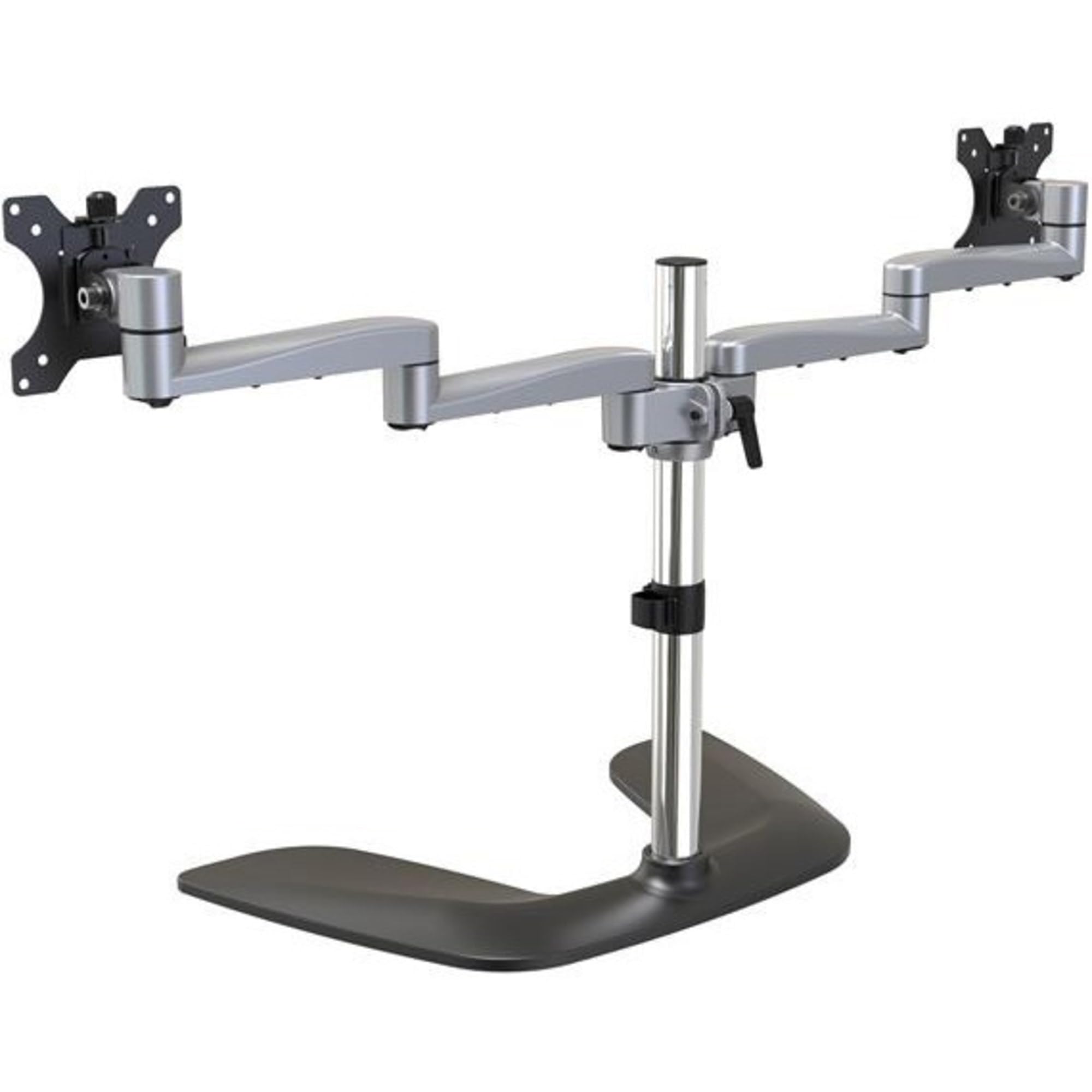 Startech.Com Dual Monitor Stand - Ergonomic Desktop Monitor Stand For Up To 32 Vesa Displays - Free-Standing Articulating Univer