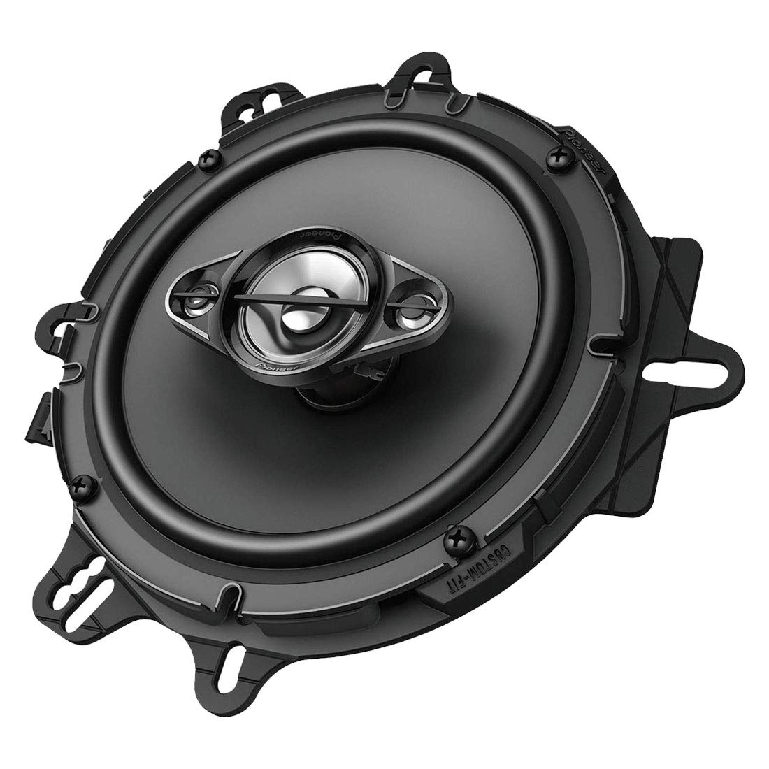 Pioneer Ts-A1680F, 4-Way Car Audio Speakers, Full Range, Clear Sound Quality, Easy Installation And Enhanced Bass Response, 6-1/