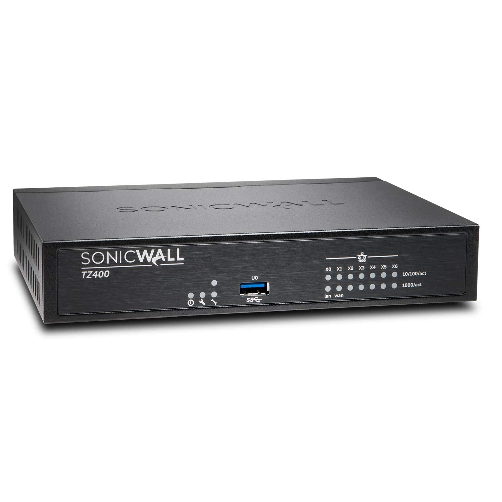 Sonicwall 01 Ssc 1705 Tz400   Advanced Edition   Security Appliance   With 1 Year Total Secure   7 Ports   10/100 Mb Lan, Gige