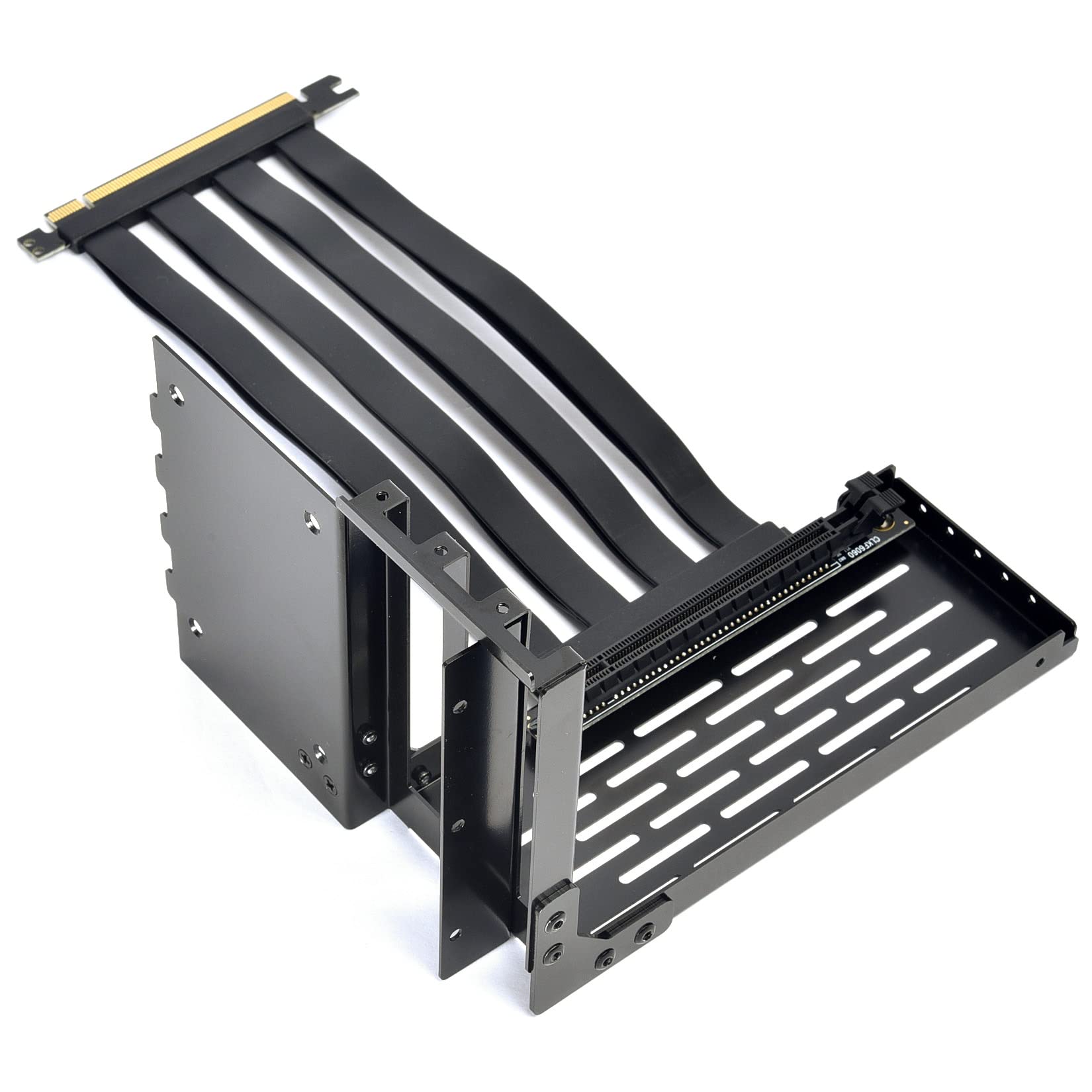 Lian Li Lan2 1X Premium Pci E X16 3.0 Black Extender Riser Cable 200Mm And Covert Bracket For Lancool 2 For Pcie 3.0 Only (Not C