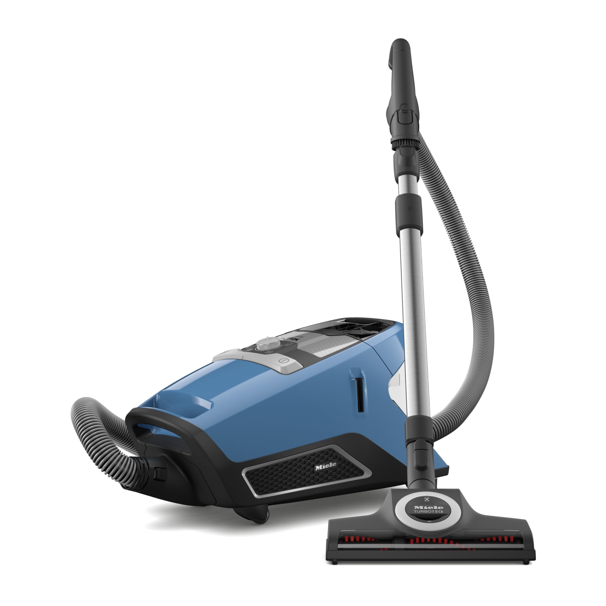 Miele Blizzard Cx1 Turbo Team Bagless Canister Vacuum, Tech Blue   Portable, Household