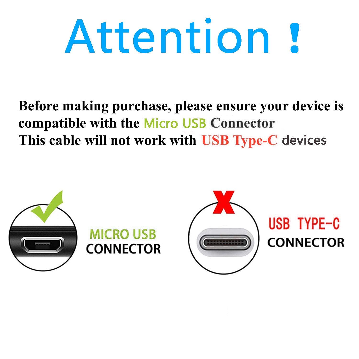 Akingdleo Replacement Usb Data Transfer Power Charging Charger Cord Cable For Greatcall Jitterbug Touch Touch2 Touch3 Jitterbug