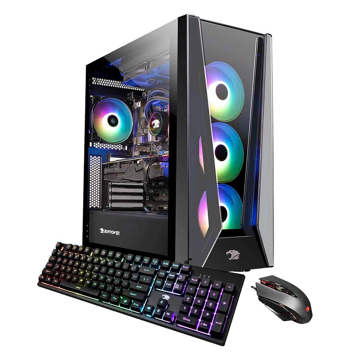 iBUYPOWER Pro Gaming PC Computer Desktop TraceMR 224i (Intel Core i9-11900KF 3.5 GHz, GeForce RTX 3090 24 GB, 32GB DDR4, 1 TB SS