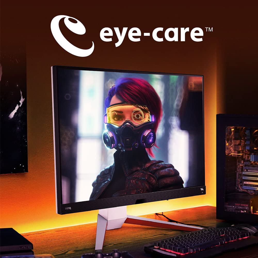 Benq Mobiuz Ex3210U Gaming Monitor 32'' 4K Uhd 144Hz 1Ms W/Remote | Ips | Hdri | Adobergb | P3 | Freesync Premium Pro | Height,