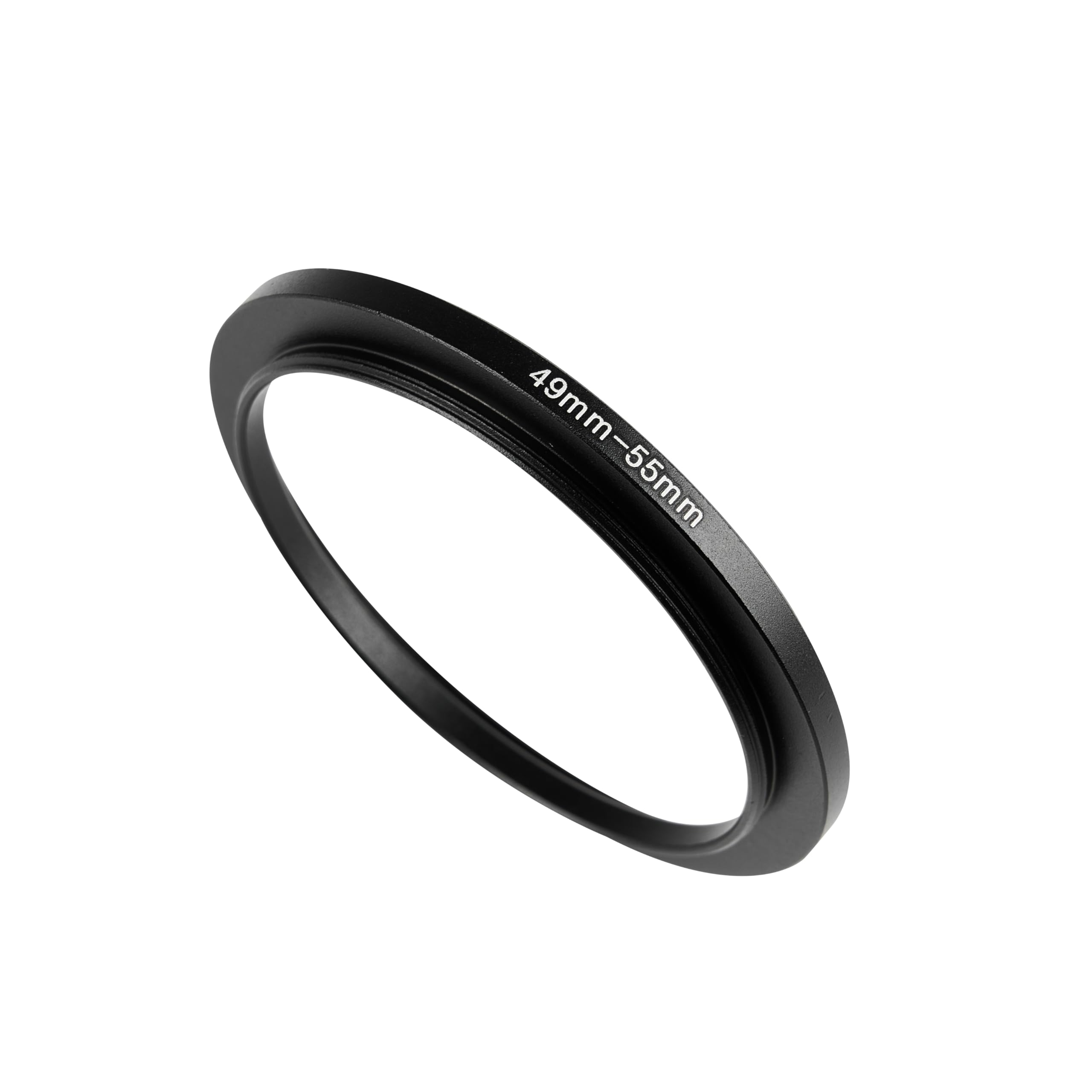 Wiiye 49Mm To 55Mm Step Up Ring Adapter,49Mm To 55Mm Step Up Filter Ring,For All Brands Uv Nd Cpl Metal Stepping Up Ring Adapter