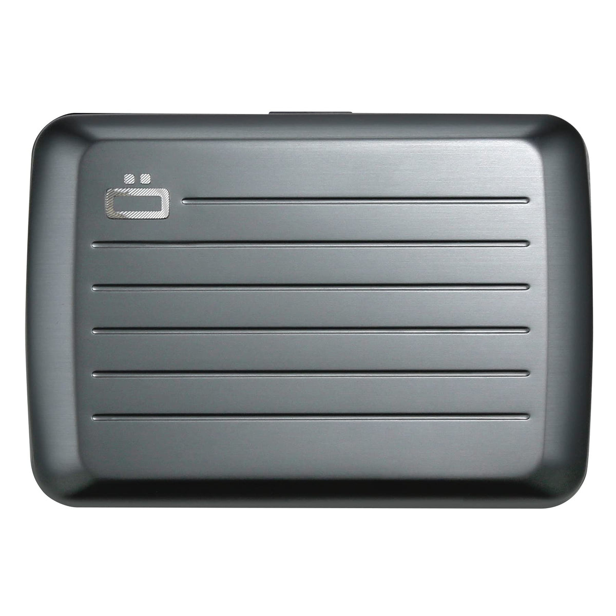 Gon Aluminum Wallet Smart Case V2   Easy Storage   Strong Rfid Blocking Card Holder   Up To 10 Cards And Banknotes (Platinium