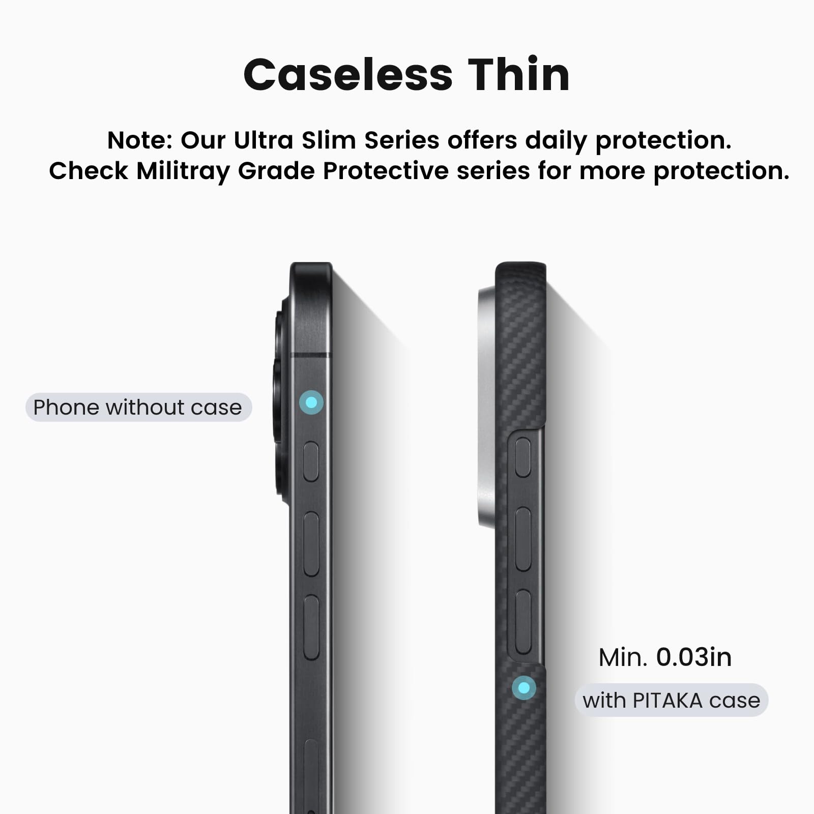 Pitaka For Iphone 16 Pro Max Case 6.9 Inch, Compatible With Magsafe, Thin & Light Case Iphone 16 Pro Max With A Caseless Feel, 6