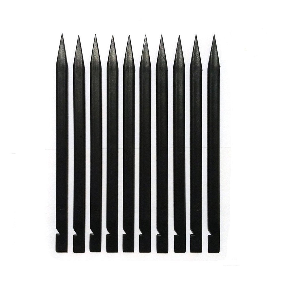 10 Pieces Universal Black Stick Spudger Opening Pry Tool Kit For Iphone Mobile Phone Ipad Tablets Macbook Laptop Pc Repair
