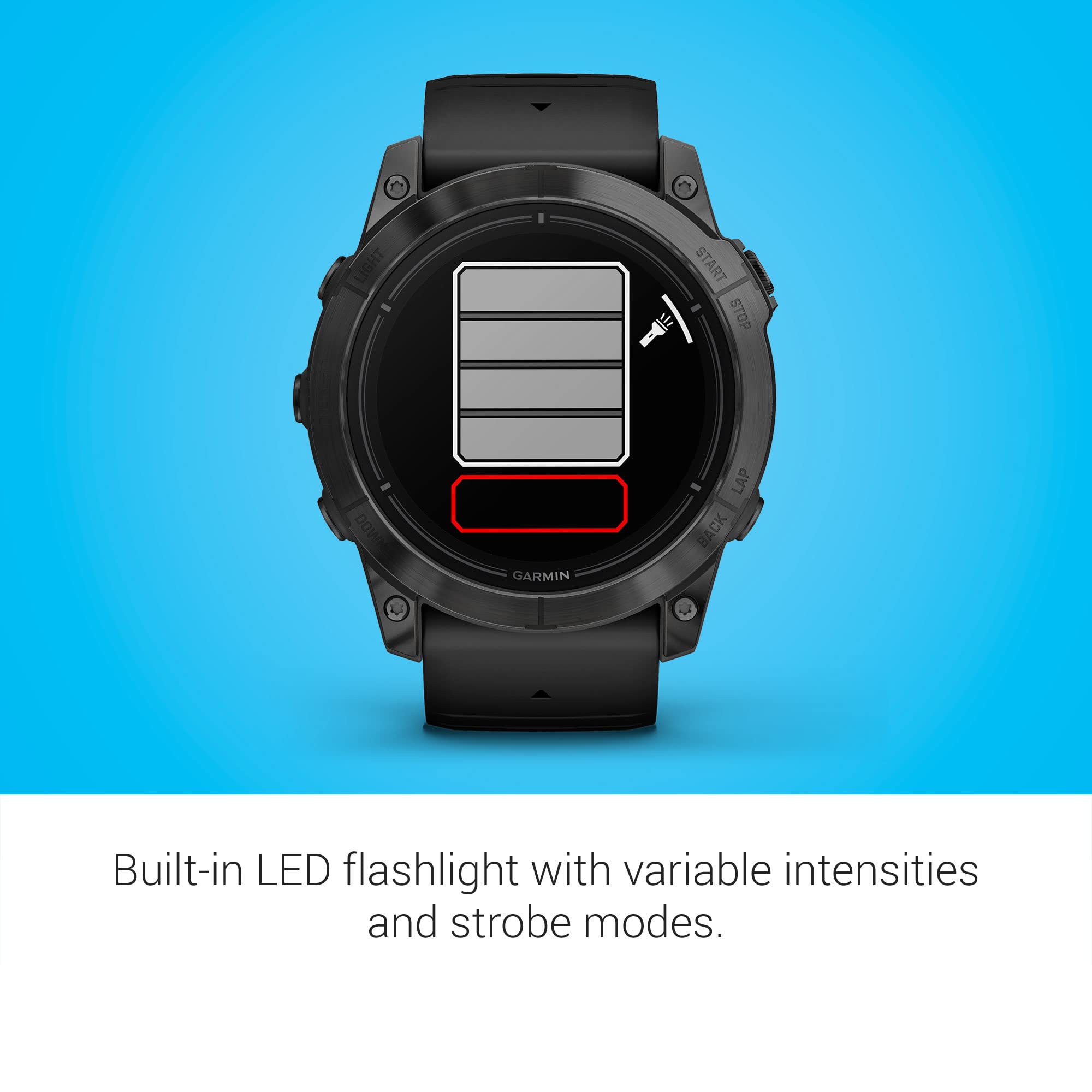 Garmin Epix Pro (Gen 2), 51Mm, High Performance Smartwatch, Advanced Training Technology, Built-In Flashlight, Black