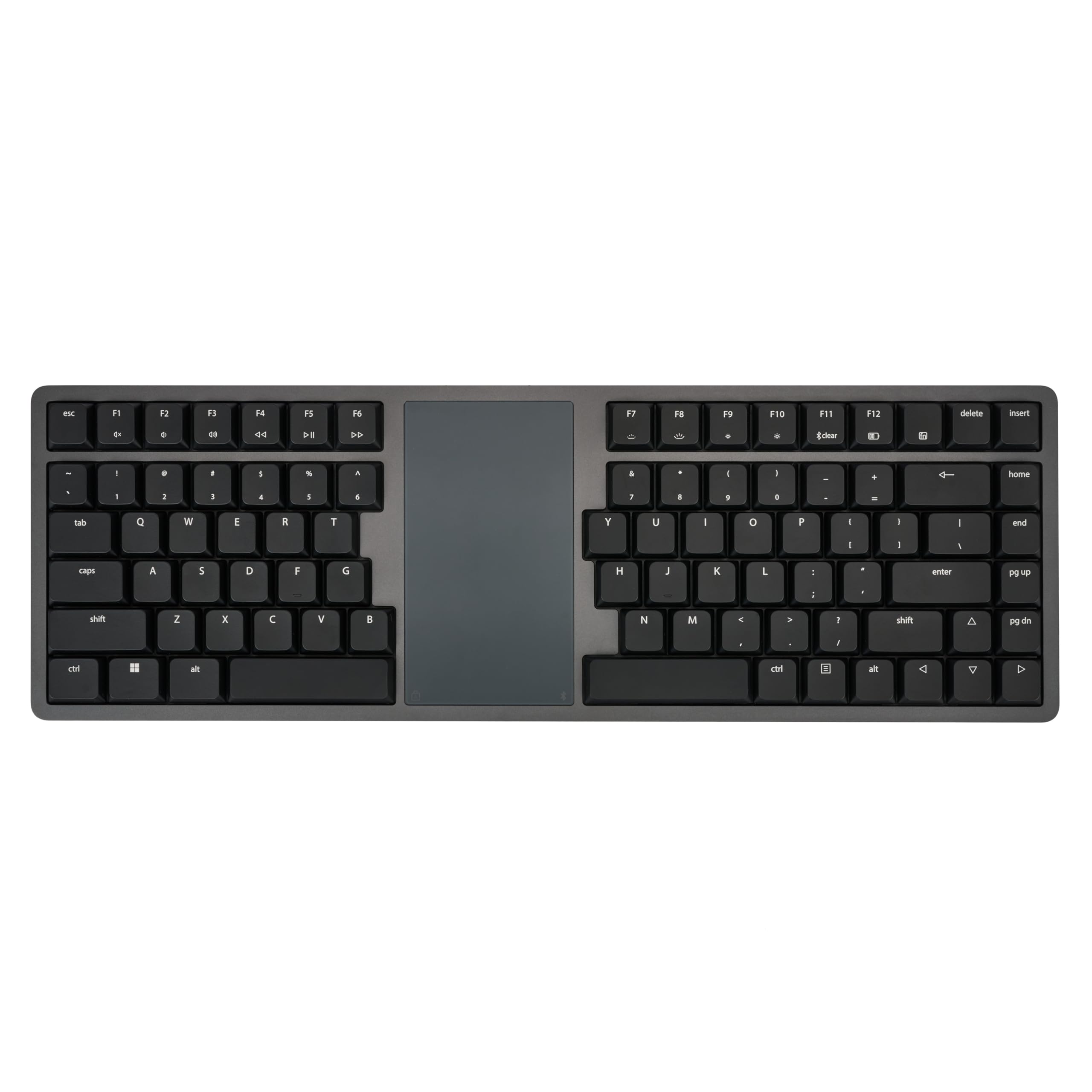 Form Split Touchpad Keyboard | Windows Touchpad | Mechanical Switches | Aluminum Case | Bluetooth | Backlighting | Ergonomic