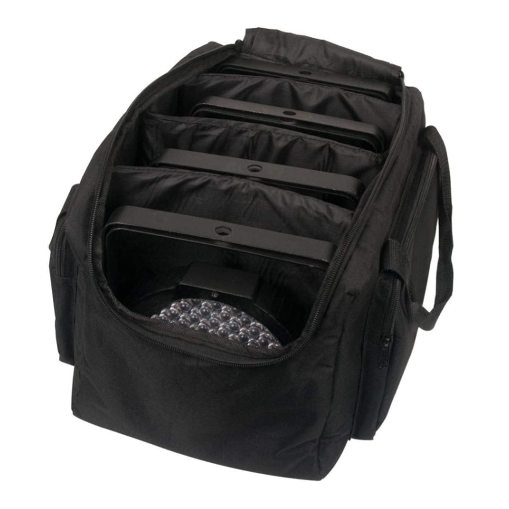 Adj Products, F4 Par Bag, Padded Transport For Par Lighting Fixtures, Cables And Clamps F4P586