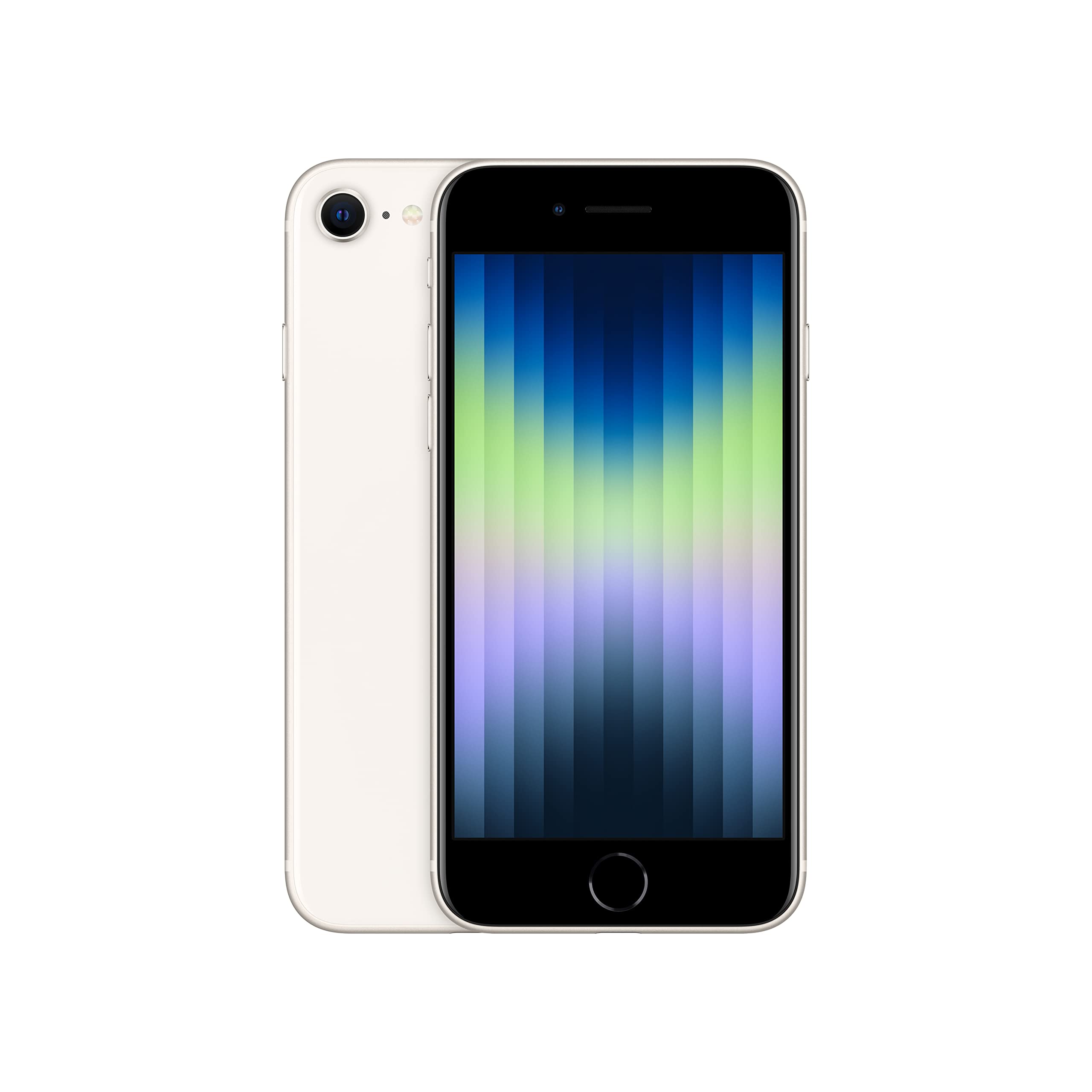 2022 Apple iPhone SE (64 GB, Starlight) [Locked] + Carrier Subscription