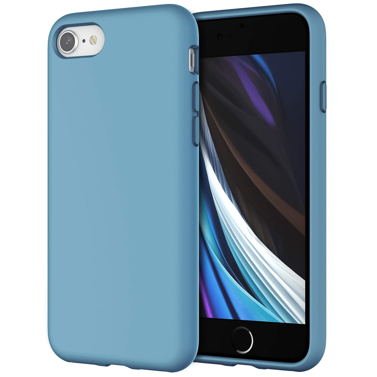 Jetech Silicone Case For Iphone Se 32 (20222020 Edition), Iphone 8 And Iphone 7, 47 Inch, Silky Soft Touch Full Body Protective