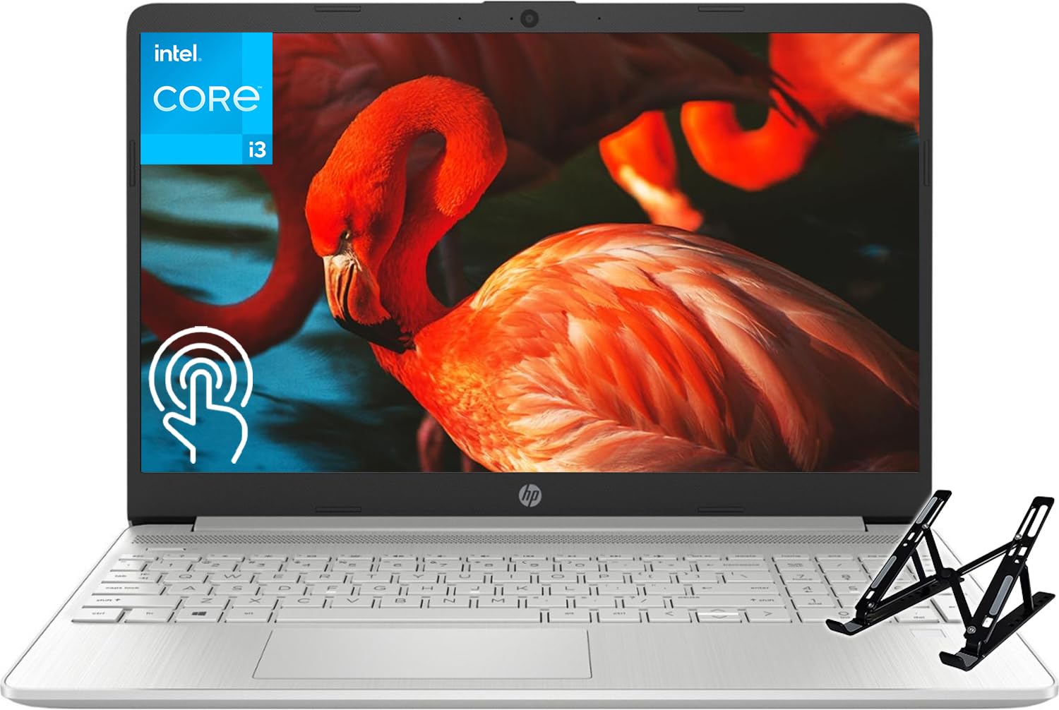 HP 2024 Newest Touchscreen Laptop, 15.6 HD Touch, Intel Core i3-1215U (Up to 4.4GHz, Beat i5-1135G7), 12GB RAM, 512GB SSD, Intel