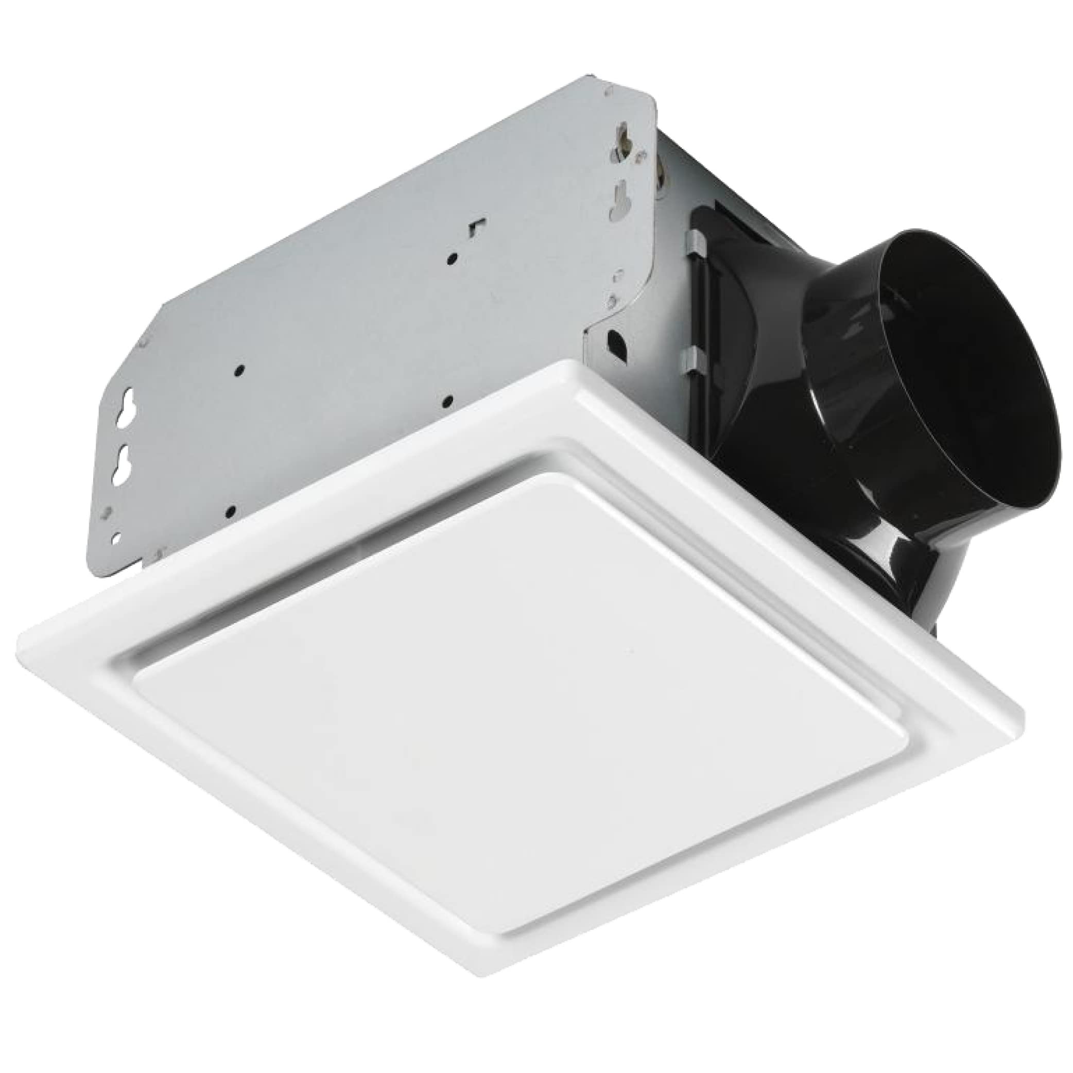 Homewerks 7140 110 Bathroom Fan Ceiling Mount Exhaust Ventilation, 2.5 Sones, 110 Cfm, White