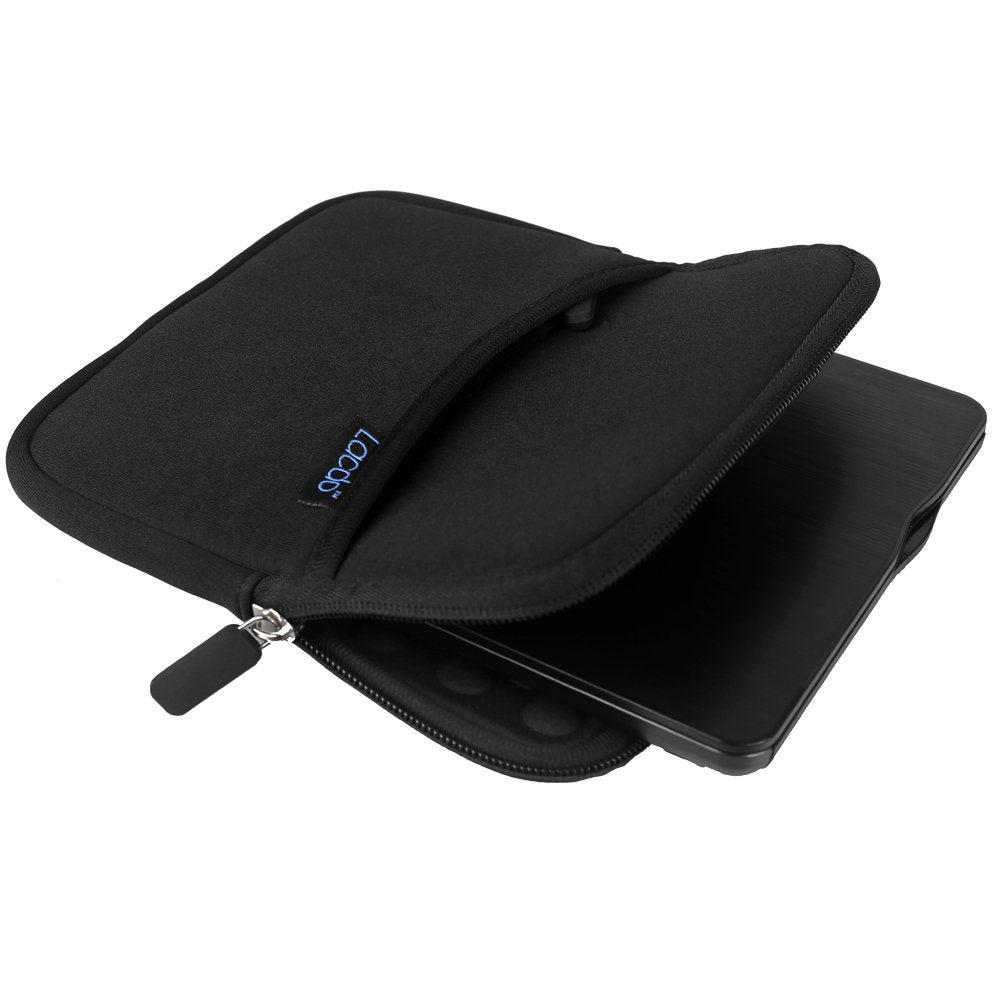 Lacdo Shockproof External Cd Dvd Hard Drive Sleeve Storage Pouch Bag For Burner Player Writer Blu-Ray Bluefire/Asus/Lg/Dell/Asus