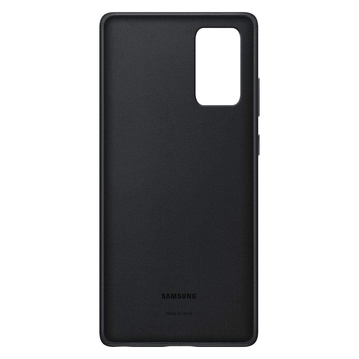 Samsung Galaxy Note 20 Leather Cover Case - Black
