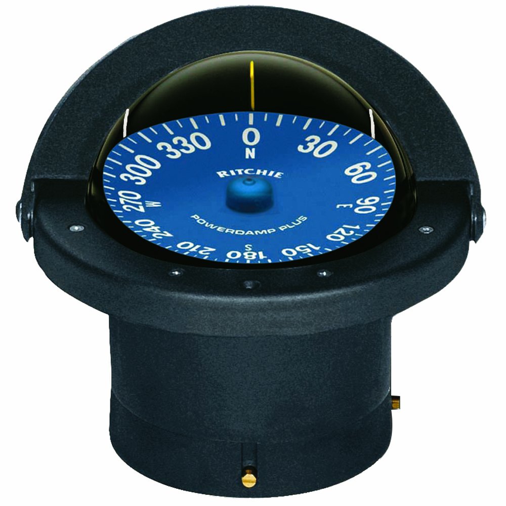 Compass, Flush Mount, 4.5 Dial, Black